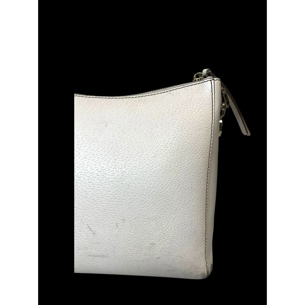 Kate Spade‎ Thompson Street Leather Marti Hobo Bag Purse Cream Color See Pics